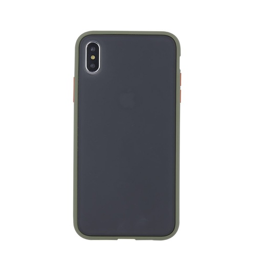 Apple iPhone 12 colored buttons hátlap tok (Zöld)