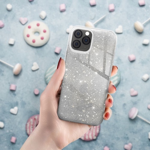 Samsung Galaxy A57 5G shining hátlap tok (Ezüst)