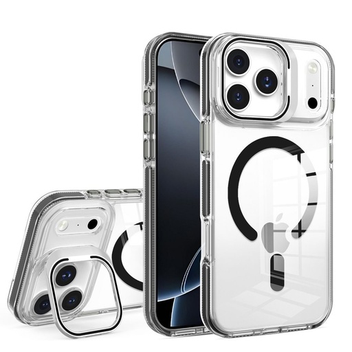 Samsung Galaxy S26 Ultra Lens MagSafe Szilikon hátlap tok (Fekete)