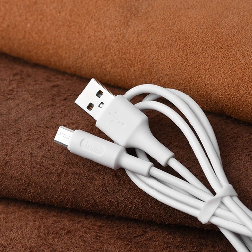 Hoco X25 microUSB kábel, 2A, 1m, fehér