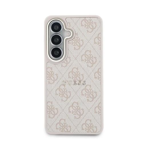 Guess PU Leather 4G Gold Frame Magnetic Samsung Galaxy S26 (Rózsaszín)