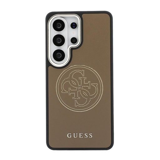 Guess PU Perforated 4G Logo Magnetic Samsung Galaxy S26 Ultra (Barna)
