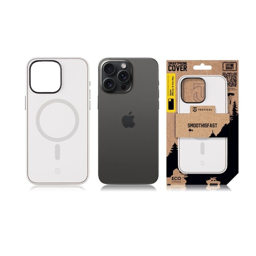 Apple iPhone 15 Pro Max Tactical MagForce Smooth Is Fast tok (Fehér)