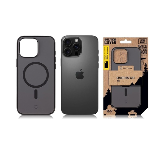 Apple iPhone 16 Pro Max Tactical MagForce Smooth Is Fast tok (Szürke)