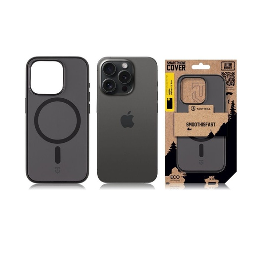 Apple iPhone 15 Pro Tactical MagForce Smooth Is Fast tok (Szürke)