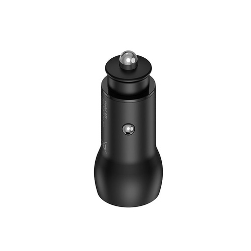 Borofone BZ9 autós töltő (2xUSB port), 5V 3,1A, fekete