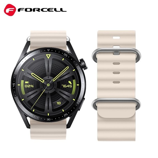 Forcell F-Design FS01 szilikon szíj Samsung Galaxy Watch 22 mm (Stellar)