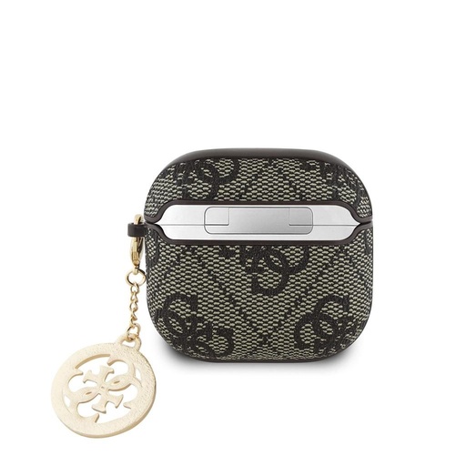 Guess 4G Script PC/PU Charm tok AirPods 4 (Barna)