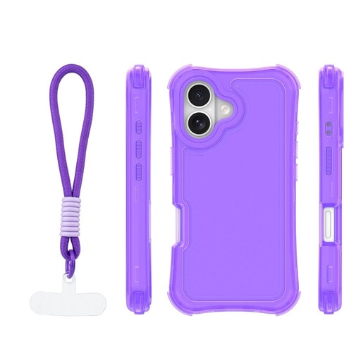 Apple iPhone 16 SafePop hátlap tok (Lila)