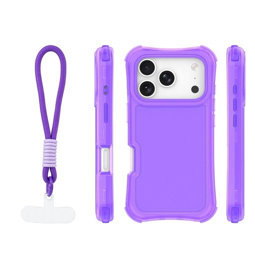 Apple iPhone 17 Pro Max SafePop hátlap tok (Lila)