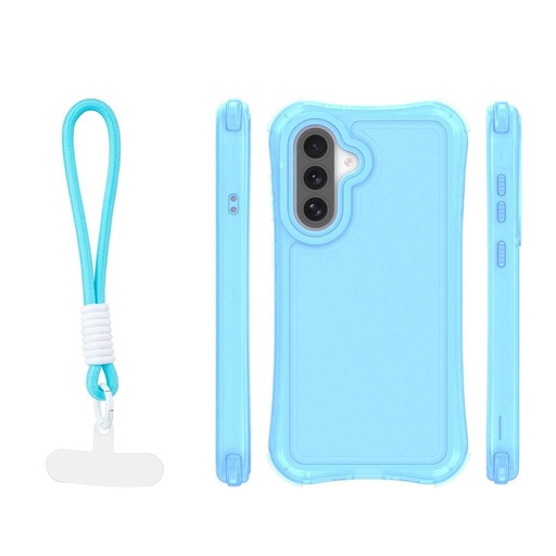 Samsung Galaxy A57 5G SafePop hátlap tok (Kék)