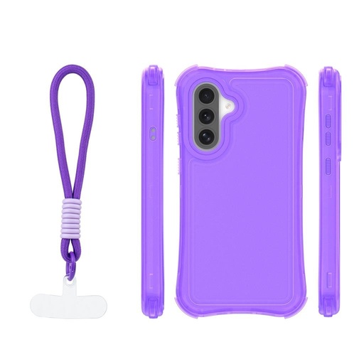 Samsung Galaxy A57 5G SafePop hátlap tok (Lila)