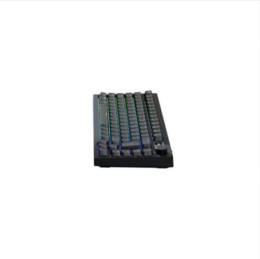 AVAX GM02 PRO 75% Gasket RGB Tri-mode mechanikus billentyűzet (Fekete) - Gateron red kapcsoló, magyar kiosztás