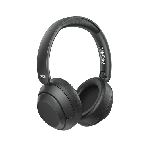 XO BE60 ANC forgatható és összehajtható fém Bluetooth fejhallgató (Fekete)
