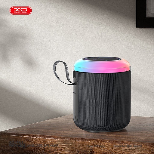XO F67 LED Dazzle hordozható Bluetooth hangszóró (Fekete)
