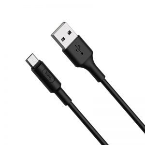 Hoco X25 microUSB kábel, 2A, 1m, fekete