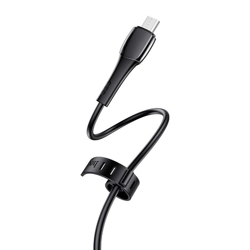 Hoco X49 microUSB kábel, 2.4A, 1M, fekete