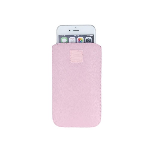 Univerzális méret 6.0"-ig Slim Up Mono bújtatós tok (Pink)