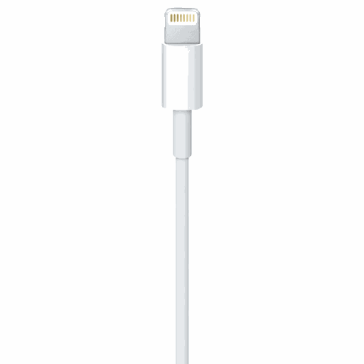 Apple USB-A - Lightning adat- és töltőkábel (Fehér) - 1m (MXLY2)