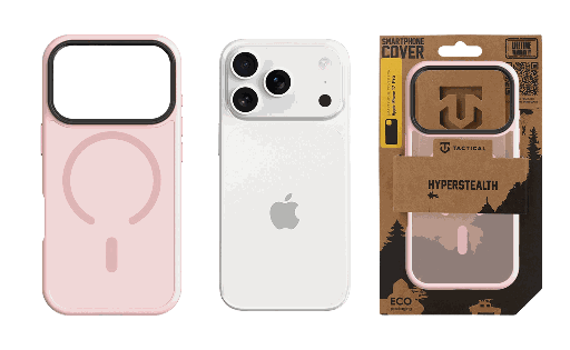 Apple iPhone 17 Pro / Apple iPhone 18 Pro Tactical MagForce Hyperstealth 2.0 hátlap tok (Rózsaszín)