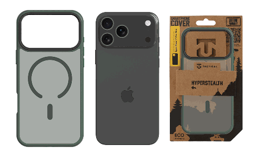 Apple iPhone 17 Pro Max / Apple iPhone 18 Pro Max Tactical MagForce Hyperstealth 2.0 hátlap tok (Zöld)