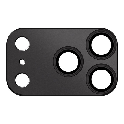 Apple iPhone 18 Pro OBAL:ME Camera Lens Glass kamera sziget védőüveg (Fekete)