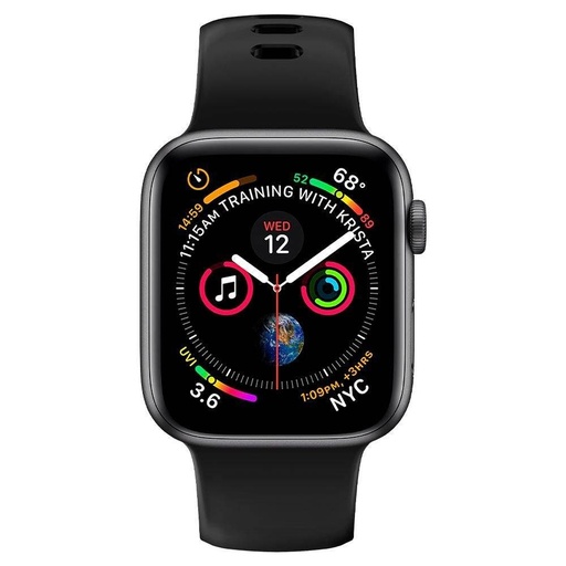 Apple Watch 6 40mm Spigen Air fit szíj, fekete