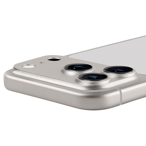 Apple iPhone 18 Pro OBAL:ME Camera Lens Glass kamera sziget védőüveg (Ezüst)