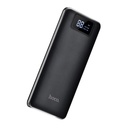 Hoco B23A power bank, 15000 mAh, LED állapotjelző, LED lámpa, 2 USB port, fekete