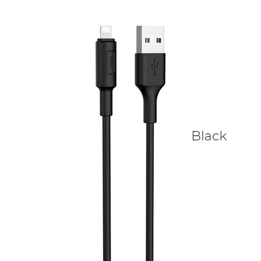 Hoco X25 lightning kábel, 2A, 1m, fekete
