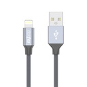Dotfes A01F MFI engedéllyel lightning kábel, szürke