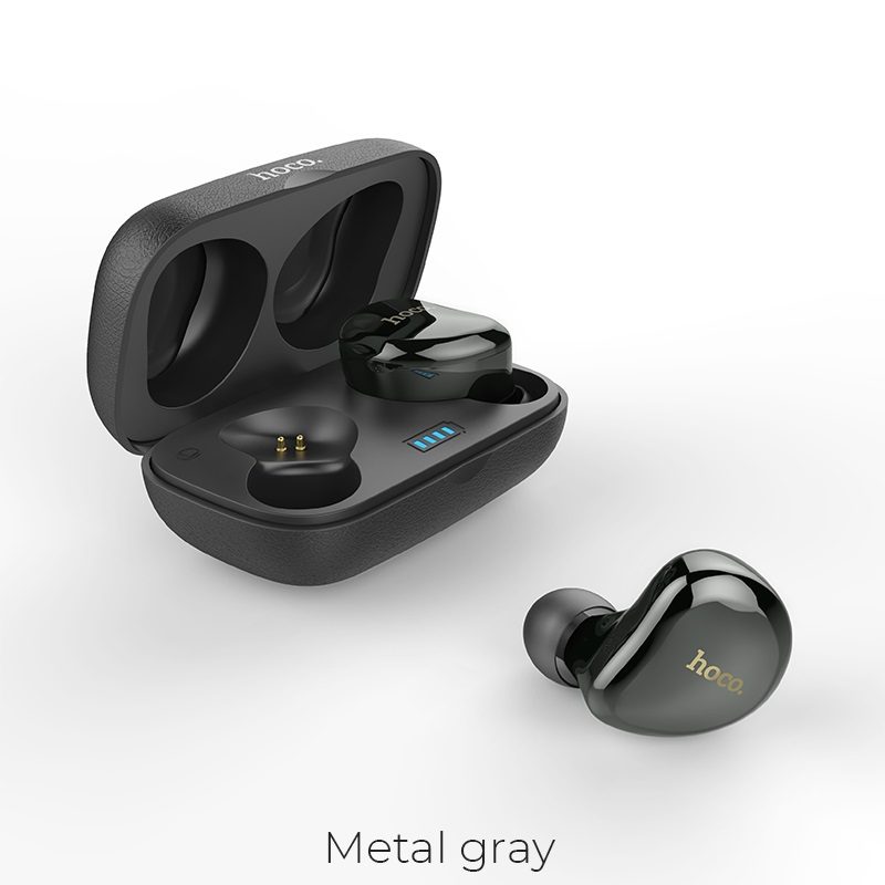 Hoco ES25 vezeték nélküli headset, metálszürke