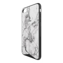 Apple iPhone 7/ 8/ SE 2020/ SE 2022 Dotfes origami bőr prémium hátlap tok (Fehér-márvány mintás)