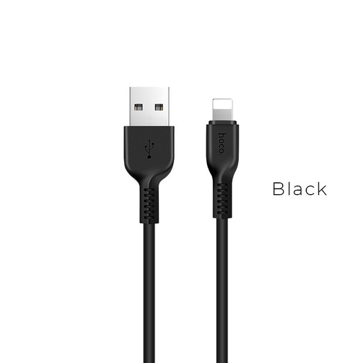 Hoco X13 lightning kábel, 2A, 1m, fekete