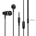 Hoco M34 headset (jack 3,5mm) mikrofonos, fekete