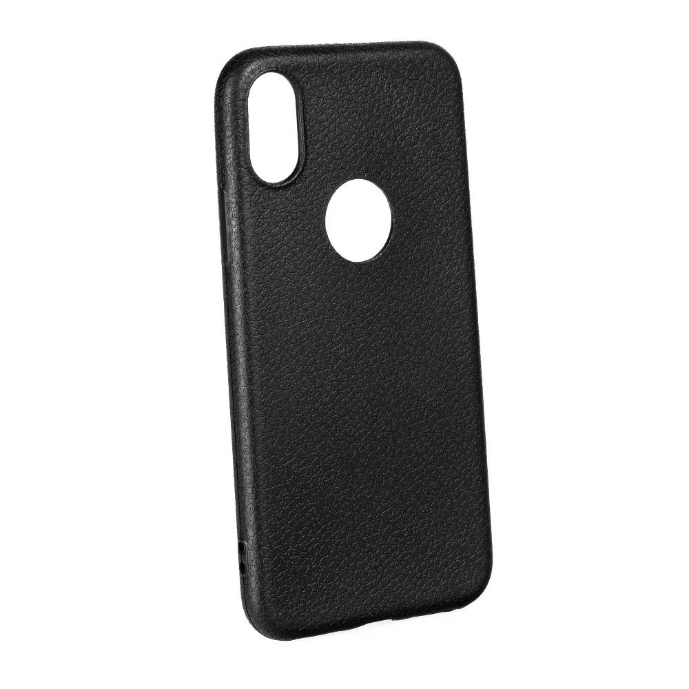 Apple iPhone X/ XS lizard hátlap tok, (Fekete)