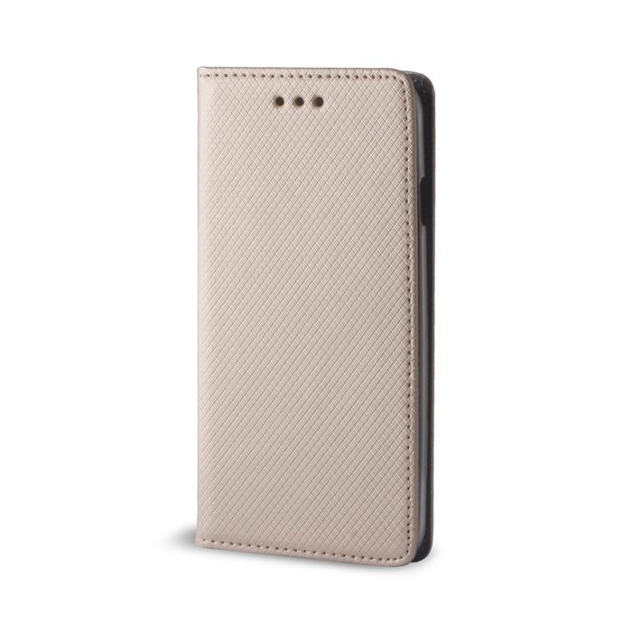 Univerzális méret 5.7"-ig smart magnet mágneses notesz tok (Arany)