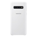 Samsung Galaxy S10 silicone cover gyári hátlap tok, fehér