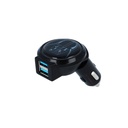 Star Wars VADER autós töltő (2xUSB port), fekete