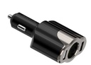 Borofone BZ7 autós töltő (2xUSB port), szivargyújtó aljzat, 5V 2,1A, fekete