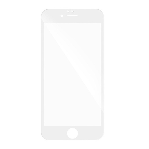 Xiaomi Redmi Note 5A 5D Hybrid teljes ragasztós hajlított üvegfólia, átlátszó (fehér keret)