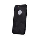 Apple iPhone XR geometric matt hátlap tok (Fekete)