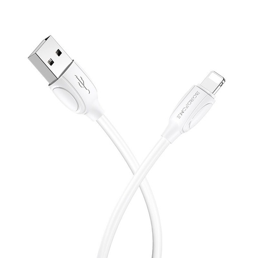Borofone BX19 lightning kábel, 1m, fehér