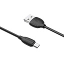 Borofone BX19 microUSB kábel, 1m, fekete