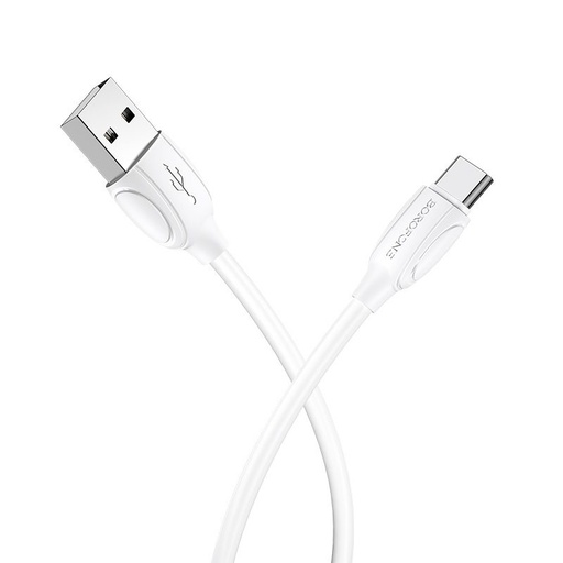 Borofone BX19 type-C kábel, 1m, fehér