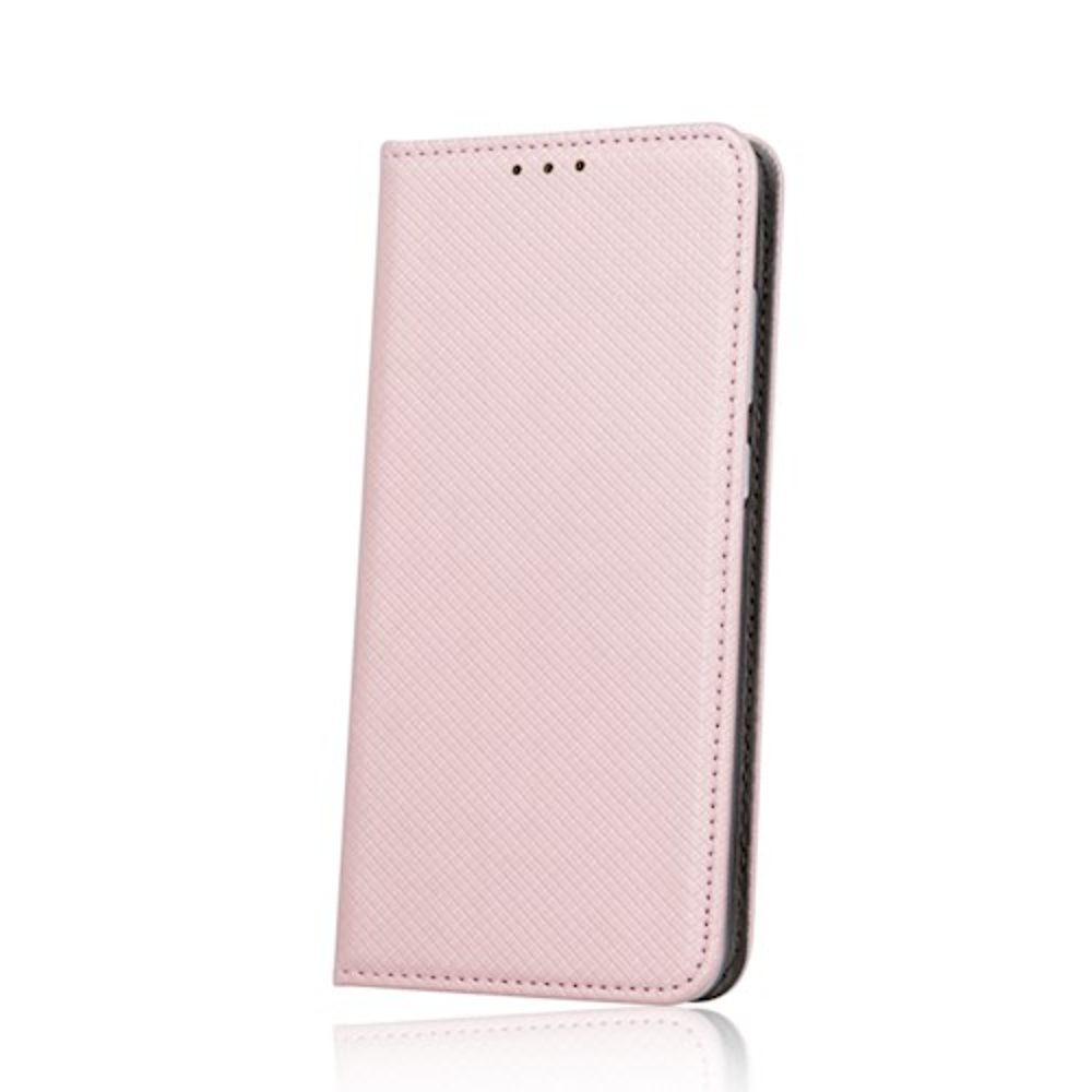 Samsung Galaxy A20e smart magnet mágneses notesz tok (Rozéarany)