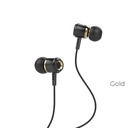 Hoco M46 headset (jack 3,5mm) mikrofonos, arany