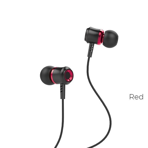 Hoco M46 headset (jack 3,5mm) mikrofonos, piros