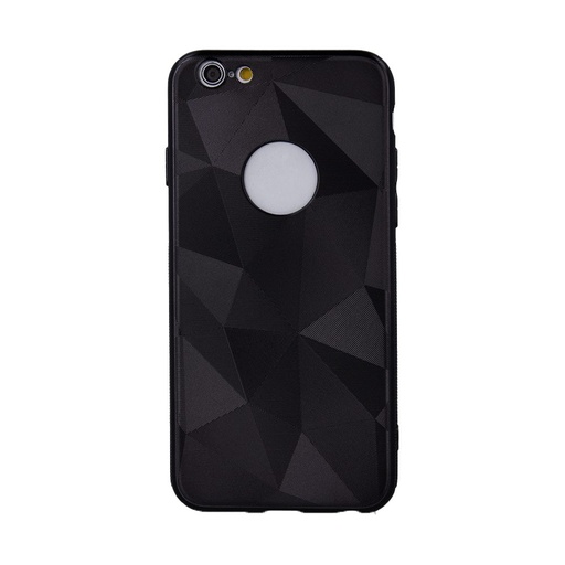 Samsung Galaxy A70 geometric matt hátlap tok (Fekete)