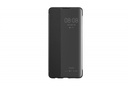 Huawei P30 smart view flip gyári notesz tok, (Fekete)